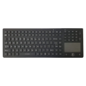 Teclado silicona IP68, 120 teclas, USB retroiluminado