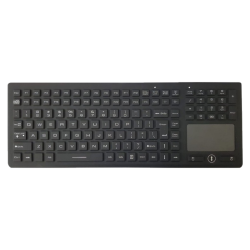 Teclado silicona IP68, 120 teclas, USB retroiluminado