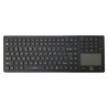 Teclado silicona IP68, 120 teclas, USB retroiluminado