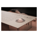 Teclado industrial de membrana IP 67, 84 teclas con trackball óptico IP68