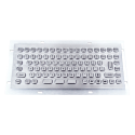 Teclado industrial compacto de acero inoxidable IP 65, 86 teclas