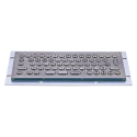Teclado industrial compacto de acero inoxidable IP 65, 66 teclas