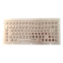 Teclado industrial de acero inoxidable IP 65, 86 teclas
