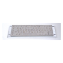 Teclado industrial de acero inoxidable IP 65, 64 teclas FLAT