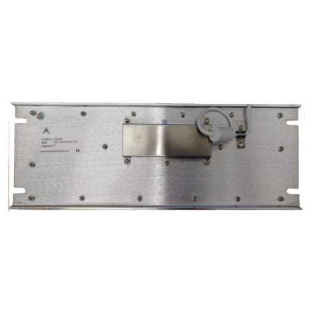 Teclado industrial de acero inoxidable IP 65, 64 teclas FLAT