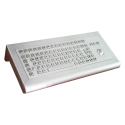 Teclado industrial de acero inoxidable IP 65, 83 teclas con trackball