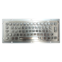 Teclado industrial de acero inoxidable IP 65, 64 teclas