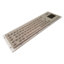 Teclado industrial de acero inoxidable IP 65, 66 teclas con touchpad