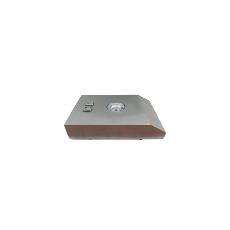 Trackball de acero, IP 65 con estructura antivandálica, desktop con 2 teclas