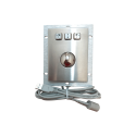 Trackball de acero, IP 65 con estructura antivandálica, montaje en panel trasero