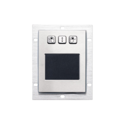Touchpad de acero, IP 65 con estructura antivandálica