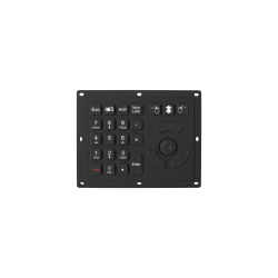 Teclado numérico de silicona, 22 teclas, IP67, con Hula Point