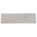 Teclado silicona IP68, 89 teclas, inalámbrico, con touchpad