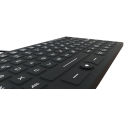 Teclado silicona IP68, 89 teclas, USB retroiluminada, con Hula Point