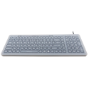 Teclado silicona IP68, 100 teclas, USB con membrana