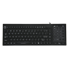 Teclado silicona IP68, 88 teclas, USB con trackpad