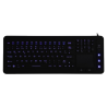 Teclado silicona IP67, 110 teclas, USB con touchpad