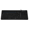 Teclado silicona IP68, 116 teclas, USB con touchpad