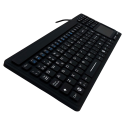 Teclado silicona IP68, 116 teclas, USB con touchpad