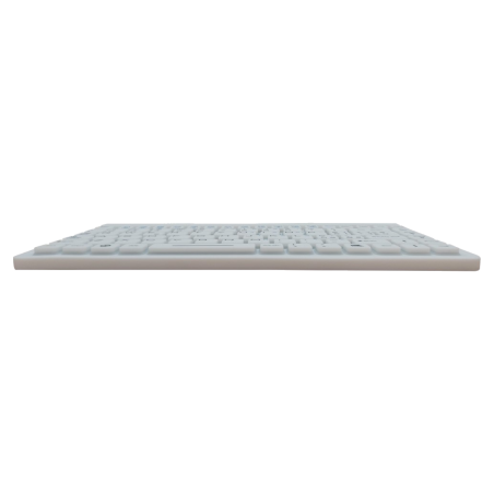 Teclado silicona IP68, 98 teclas, USB