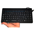Teclado silicona IP68, 98 teclas, USB