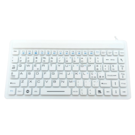 Teclado silicona IP68, 98 teclas, USB