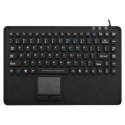 Teclado silicona IP67, 99 teclas, USB con touchpad