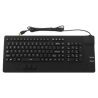 Teclado silicona IP68, 102 teclas, USB, con Hula Point