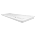 Teclado de cristal IP67, 93 teclas, USB con touchpad