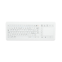 Teclado de cristal IP67, 93 teclas, USB con touchpad