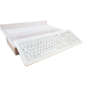 Teclado de cristal IP67, 104 teclas, con touchpad y teclado numérico