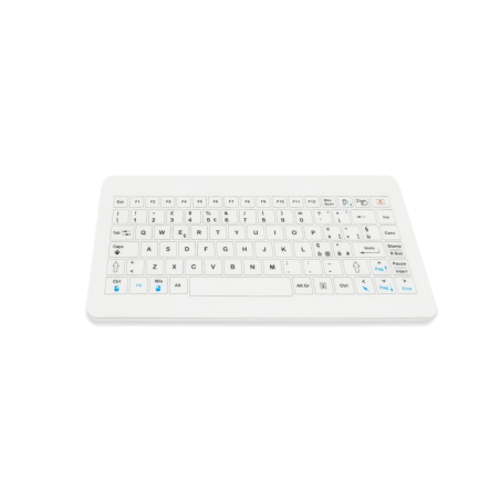 Teclado de cristal IP65, 86 teclas, USB