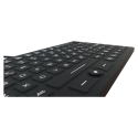 Teclado silicona IP68, 89 teclas, USB con Hula Point