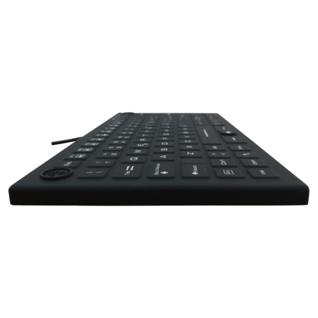 Teclado silicona IP68, 89 teclas, USB con Hula Point