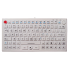 Teclado silicona IP68, 89 teclas, USB con Hula Point