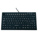 Teclado silicona IP68, 89 teclas, USB con Hula Point